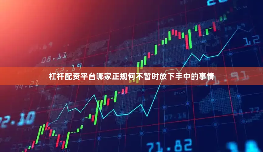 杠杆配资平台哪家正规何不暂时放下手中的事情
