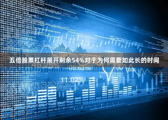五倍股票杠杆展开剩余54%对于为何需要如此长的时间